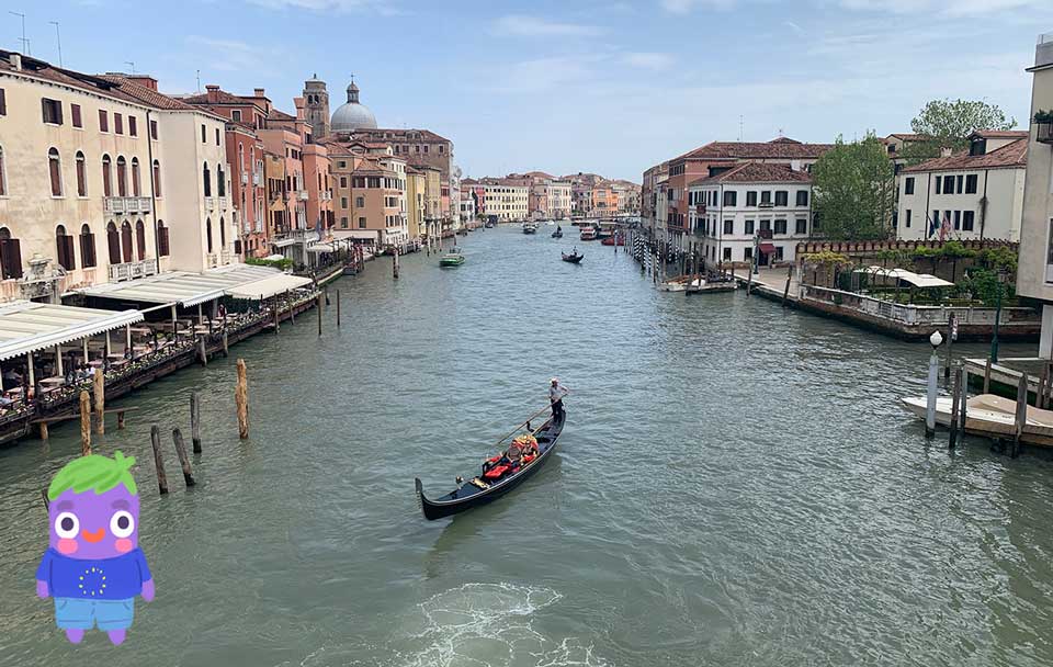 Ciudades de Europa - Canales de Venecia