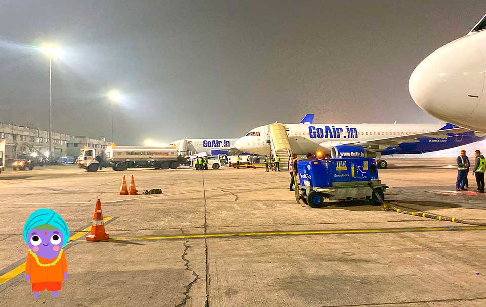 aeropuerto de nueva delhi