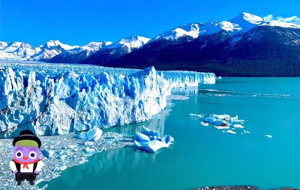parque nacional los glaciares en el calafate argentina