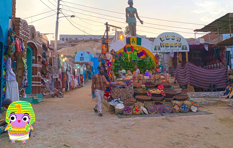 mercado de aswan