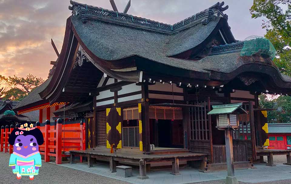 Templo Sumiyoshi Taisha en osaka