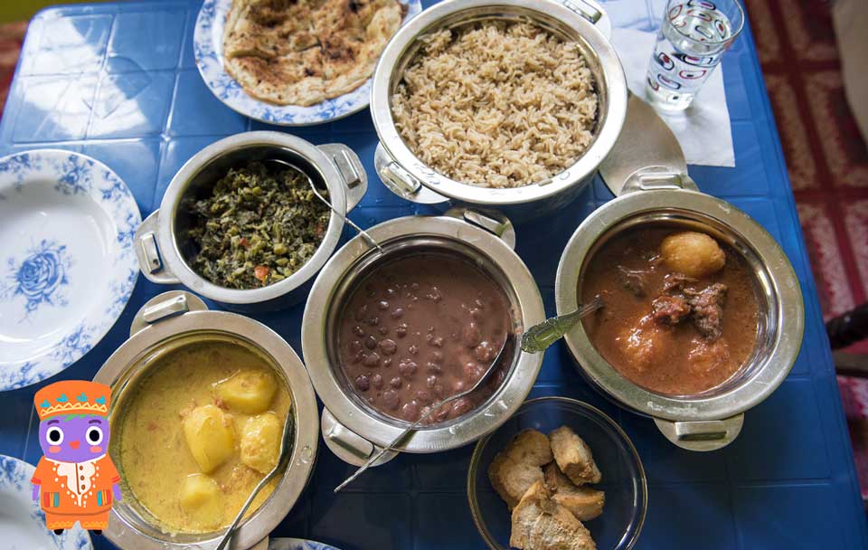 comida en tanzania
