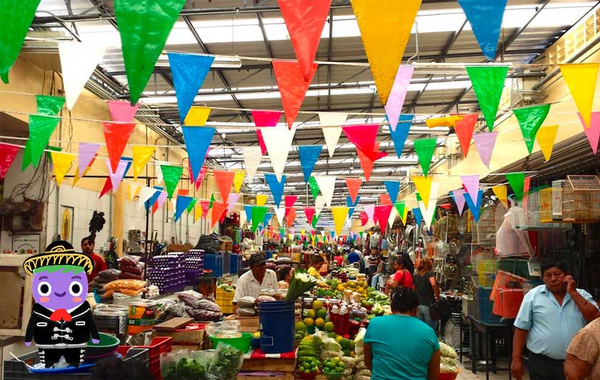 Mercado de Lucas de Galvez en Mérida