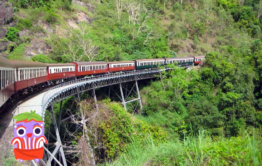 Tren panoramico Cairns australia