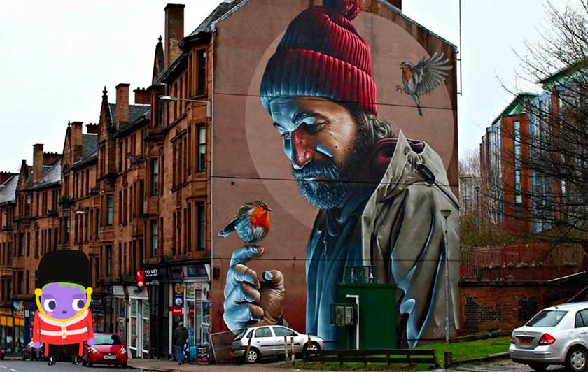 Arte Urbano en Glasgow