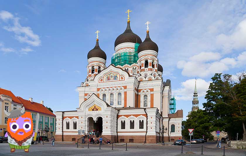 Catedral Ortodoxa de Alexander Nevski en Tallin